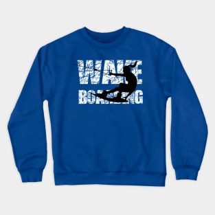 Girl Wakeboarding Crewneck Sweatshirt